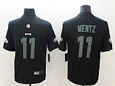 Nike Eagles 11 Carson Wentz Black Vapor Impact Limited Jersey,baseball caps,new era cap wholesale,wholesale hats
